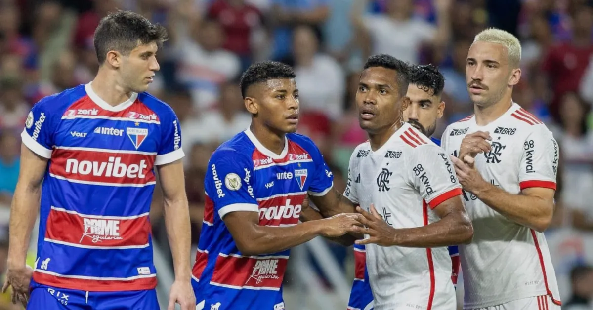 Fortaleza e Flamengo empatam e complicam chances de título no Brasileirão