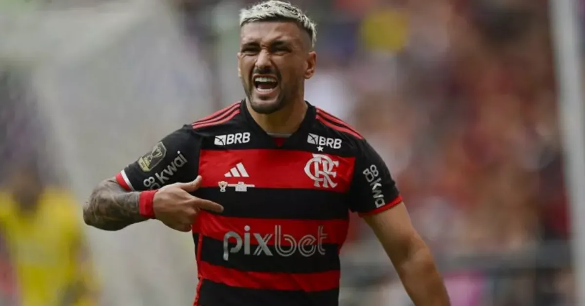 Arrascaeta almeja a lendária camisa 10 do Flamengo